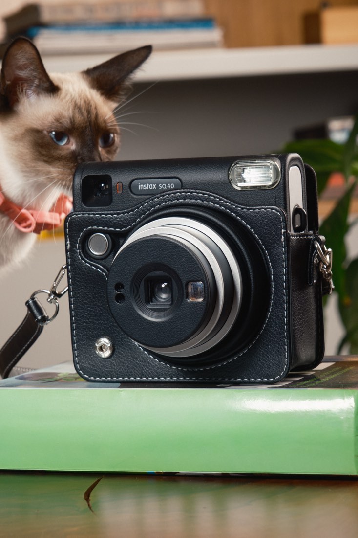 Outra imagem da campanha de acessórios instax